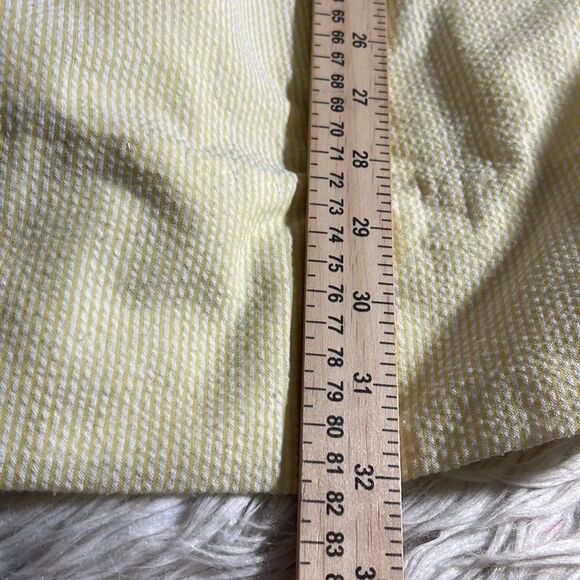 Born to be Sassy Dress girls Sz 7 T embroidered seersucker ruffle sleeve cotton - Picture 10 of 11